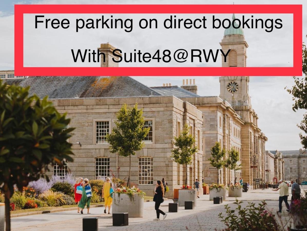Rwy Suite48 Luxury Suite With Optional Parking Plymouth Eksteriør billede